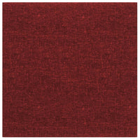 Pannelli Murali 12 pz Rosso Vino 30x30 cm in Tessuto 1,08 m² cod mxl 19081