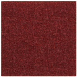 Pannelli Murali 12 pz Rosso Vino 30x30 cm in Tessuto 1,08 m² cod mxl 19081