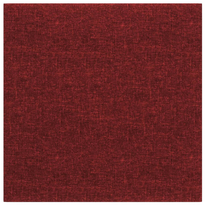 Pannelli Murali 12 pz Rosso Vino 30x30 cm in Tessuto 1,08 m² cod mxl 19081