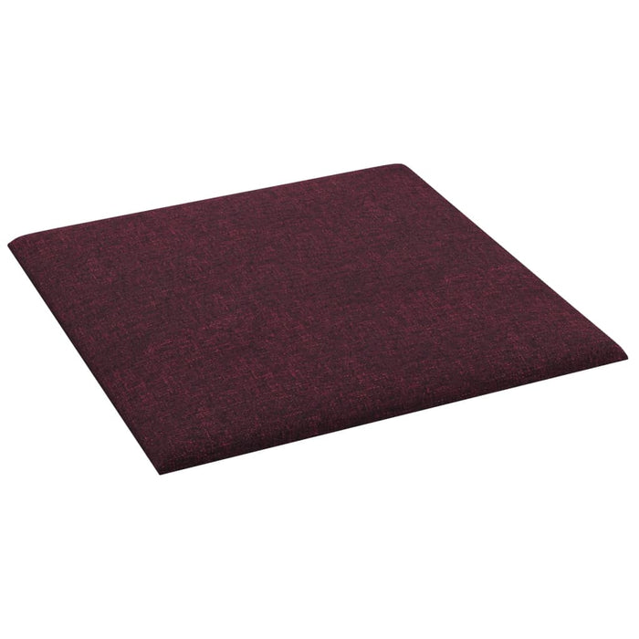 Pannelli Murali 12 pz Viola 30x30 cm in Tessuto 1,08 m² cod mxl 18957