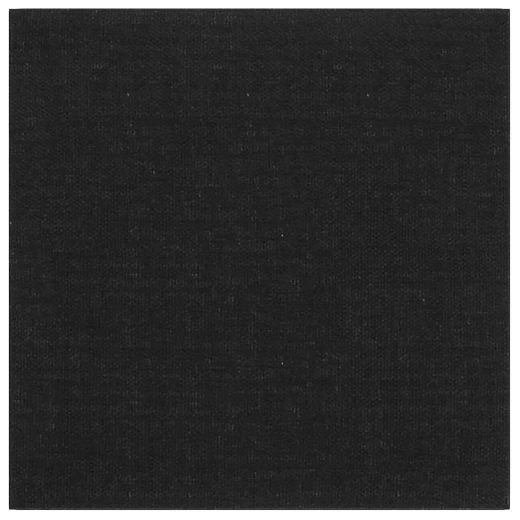 Pannelli Murali 12 pz Neri 30x30 cm in Tessuto 1,08 m² cod mxl 19556