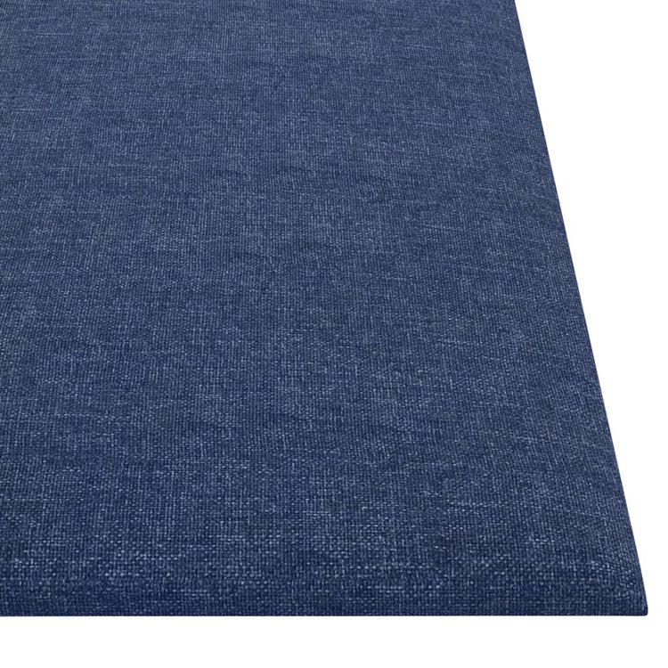 Pannelli Murali 12 pz Blu 30x30 cm in Tessuto 1,08 m² 343798