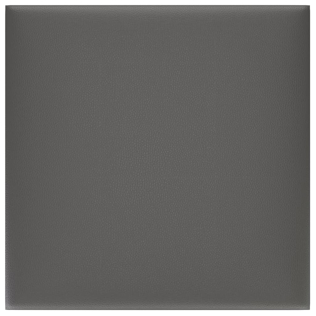 Pannelli Murali 12 pz Grigi 30x30 cm Similpelle 1,08 m² cod mxl 10119