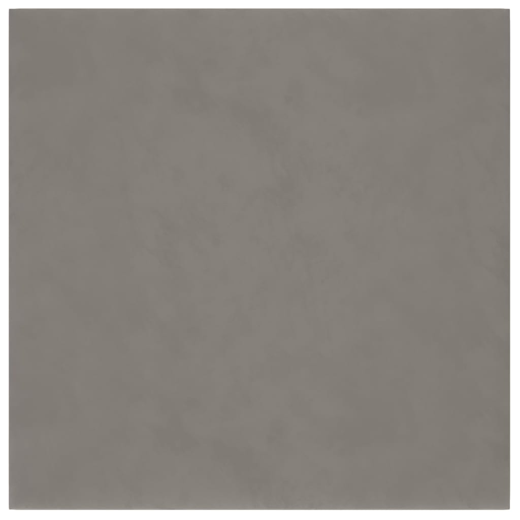 Pannelli Murali 12 pz Grigio Chiaro 30x30 cm Velluto 1,08 m² cod mxl 19671