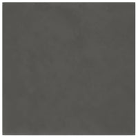 Pannelli Murali 12 pz Grigio Scuro 30x30 cm Velluto 1,08 m² cod mxl 10395