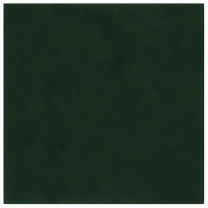 Pannelli Murali 12 pz Verde Scuro 30x30 cm Velluto 1,08 m² cod mxl 12303