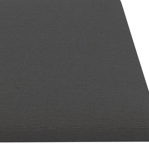 Pannelli Murali 12 pz Grigio Scuro 60x15 cm Tessuto 1,08 m² cod mxl 20531