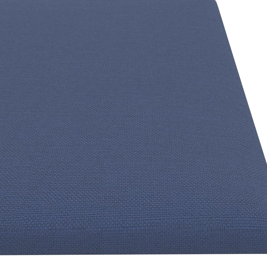 Pannelli Murali 12 pz Blu 60x15 cm Tessuto 1,08 m² cod mxl 20094