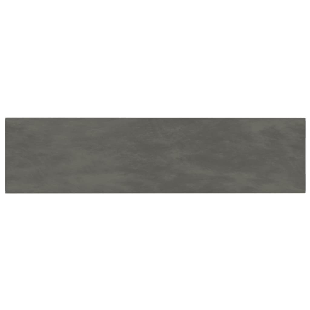 Pannelli Murali 12 pz Grigio Scuro 60x15 cm Velluto 1,08 m² cod mxl 13483