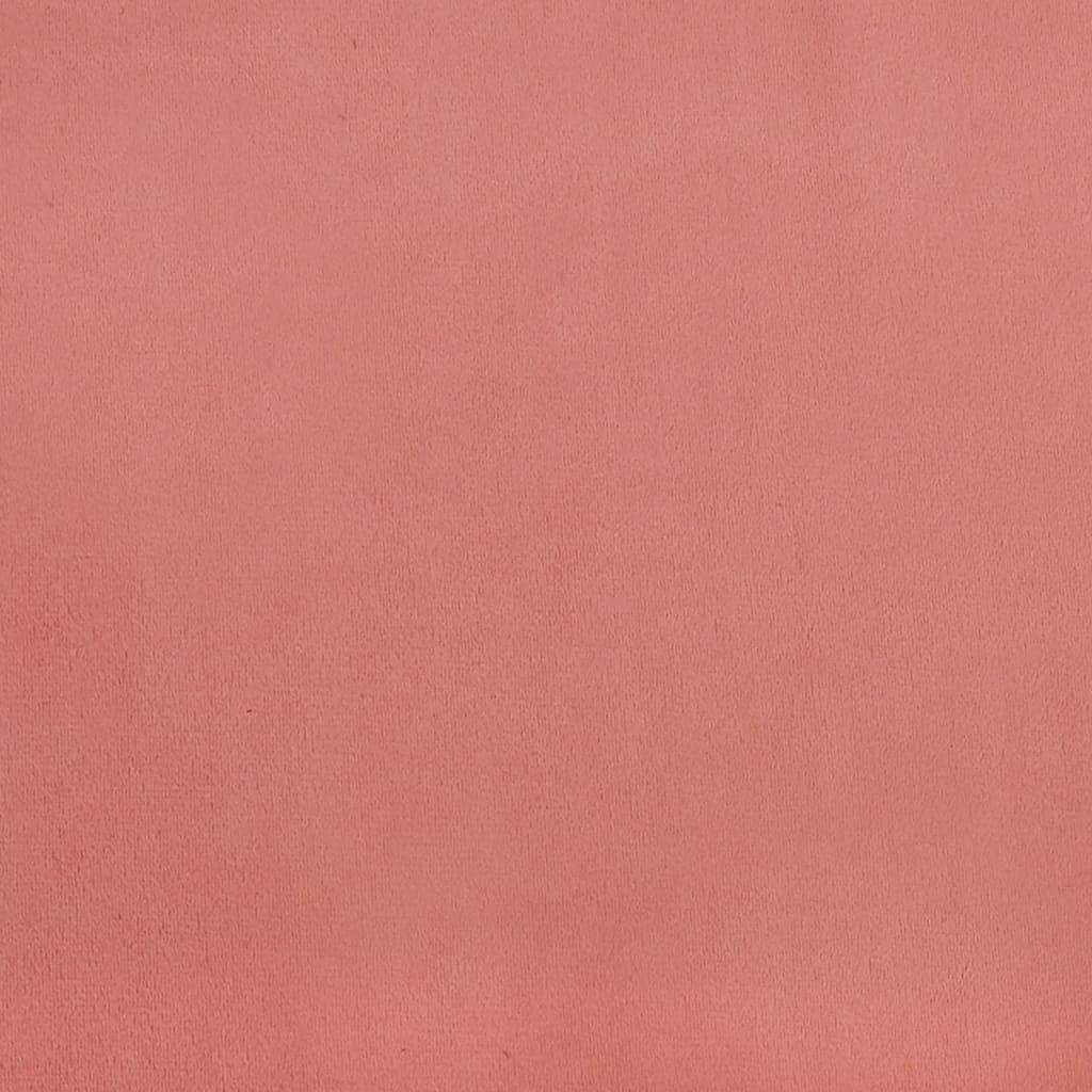 Pannelli Murali 12 pz Rosa 60x15 cm Velluto 1,08 m² 343838