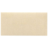 Pannelli Murali 12 pz Crema 60x30 cm in Tessuto 2,16 m² 343844