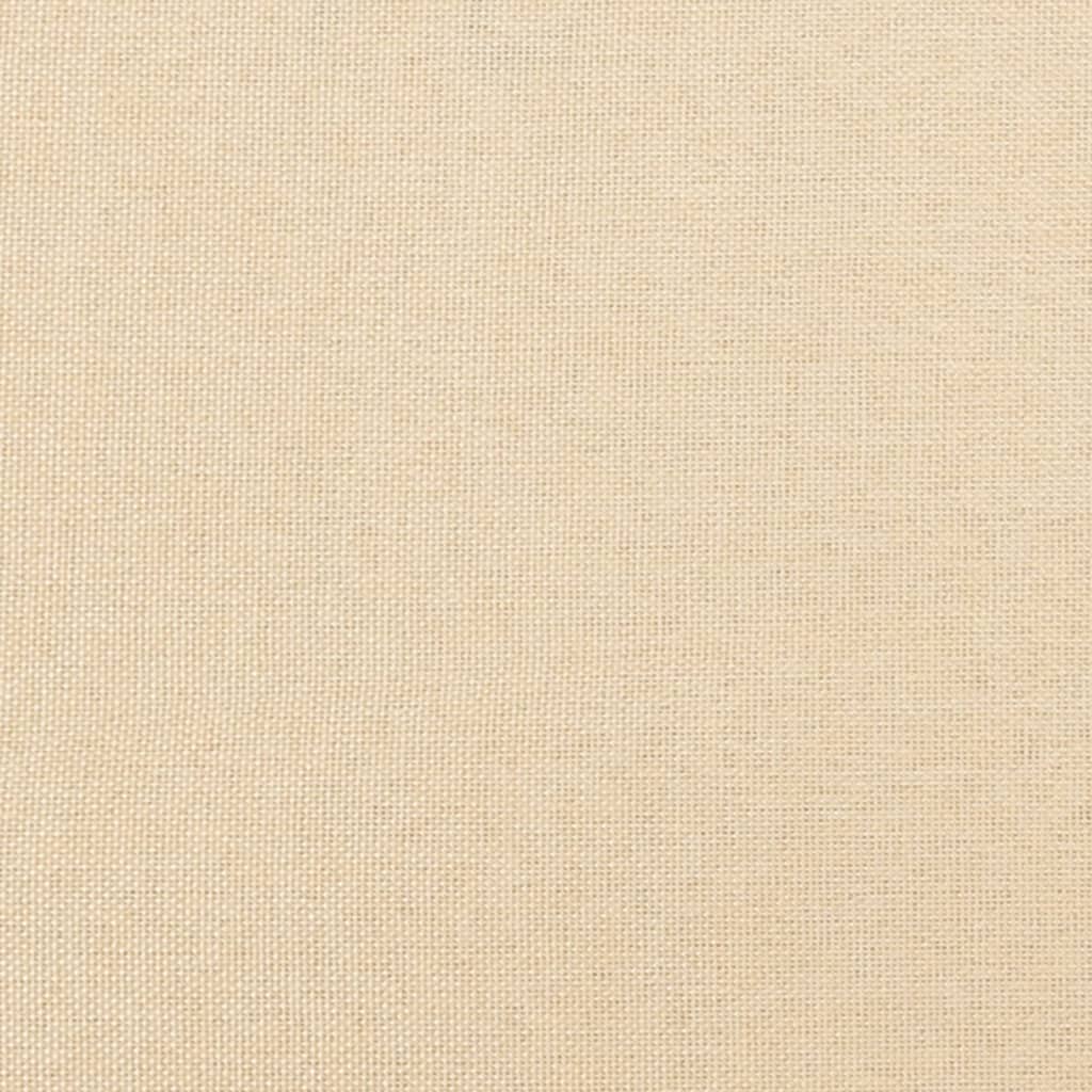 Pannelli Murali 12 pz Crema 60x30 cm in Tessuto 2,16 m² 343844