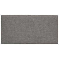 Pannelli Murali 12 pz Grigio Chiaro 60x30 cm in Tessuto 2,16 m² cod mxl 12961