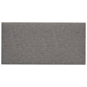 Pannelli Murali 12 pz Grigio Chiaro 60x30 cm in Tessuto 2,16 m² cod mxl 12961