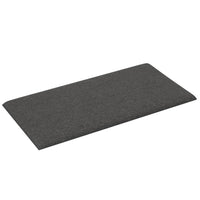 Pannelli Murali 12 pz Grigio Scuro 60x30 cm in Tessuto 2,16 m² 343846