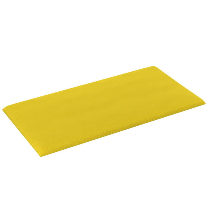 Pannelli Murali 12 pz Giallo Scuro 60x30 cm Tessuto 2,16 m² cod mxl 5887