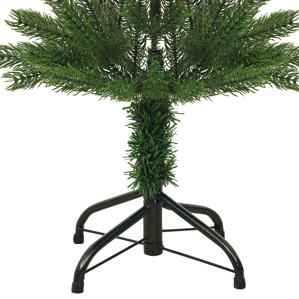 Albero di Natale Artificiale Sottile con Base 120 cm PE 344643