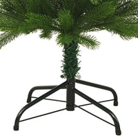 Albero di Natale Artificiale Sottile con Base 240 cm PE