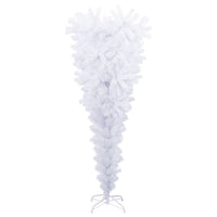 Albero di Natale Artificiale Capovolto con Base Bianco 120 cm cod 10259