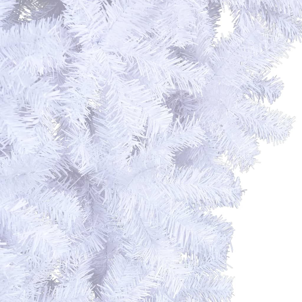 Albero di Natale Artificiale Capovolto con Base Bianco 120 cm cod 10259