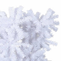 Albero di Natale Artificiale Capovolto con Base Bianco 120 cm cod 10259