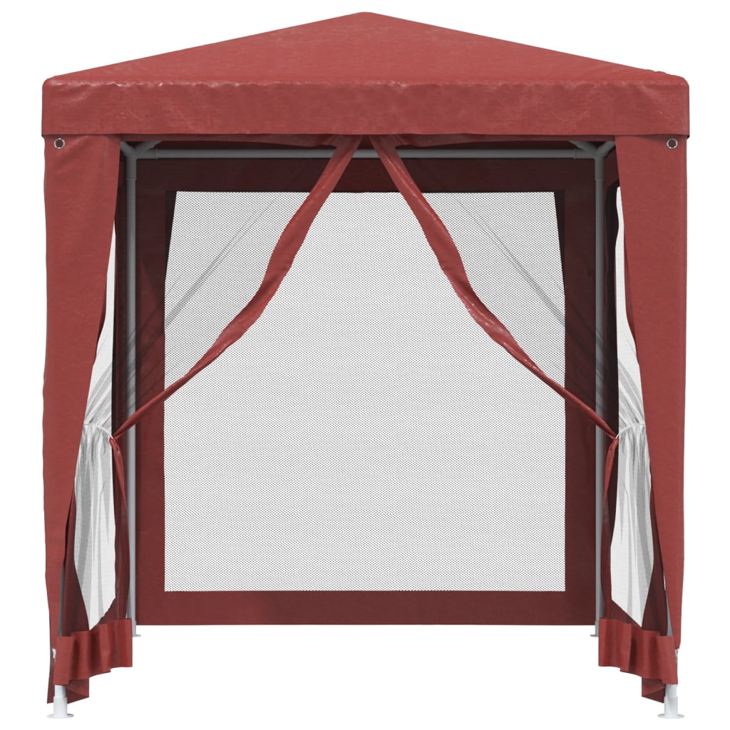 Tenda per Feste con Pareti Laterali in Rete 2x2 m HDPE 319220