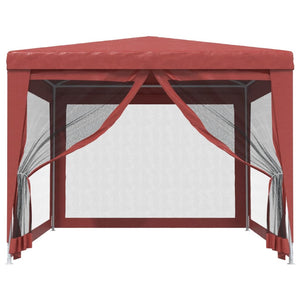 Tenda per Feste con Pareti Laterali in Rete 3x4 m HDPE 319235