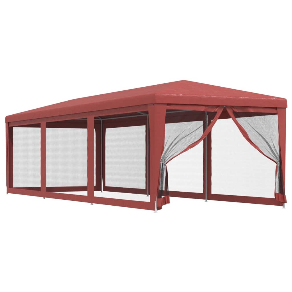 Tenda per Feste con Pareti Laterali in Rete 3x9 m HDPE 319245