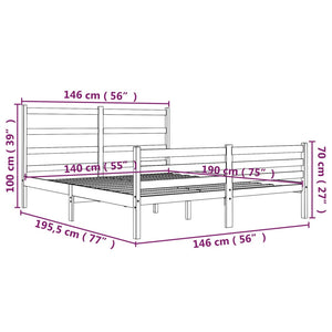 Giroletto in Legno Massello di Pino 140x190 cm cod mxl 63639