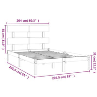 Giroletto in Legno Massello 200x200 cm cod mxl 55571