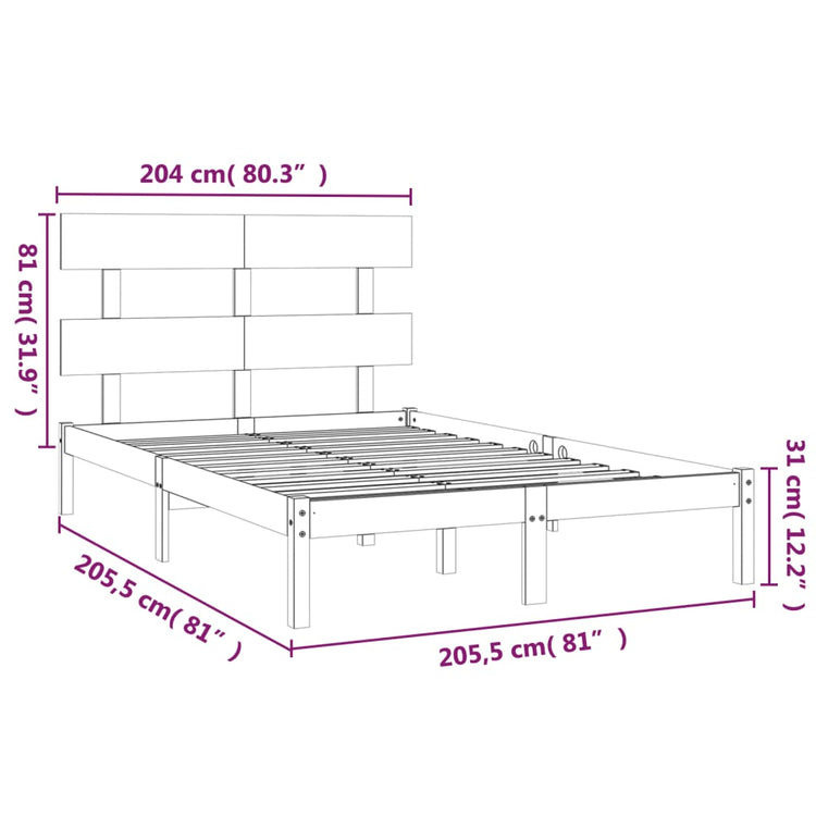 Giroletto Miele in Legno Massello 200x200 cm cod mxl 30947