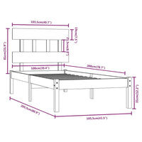 Giroletto in Legno Massello 100x200 cm cod mxl 53778