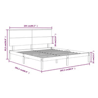 Giroletto Miele in Legno Massello di Pino 200x200 cm 3104826