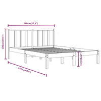 Giroletto in Legno Massello di Pino 140x190 cm cod mxl 30915