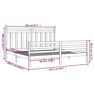 Giroletto in Legno Massello 200x200 cm cod mxl 64125