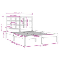 Giroletto in Legno Massello 120x200 cm 3105465