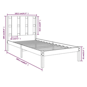 Giroletto Bianco in Legno Massello di Pino 100x200 cm cod mxl 59498