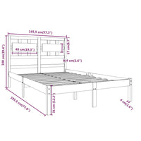 Giroletto in Legno Massello 140x190 cm 3105645