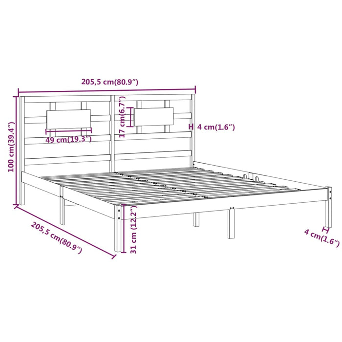 Giroletto in Legno Massello 200x200 cm cod mxl 31312