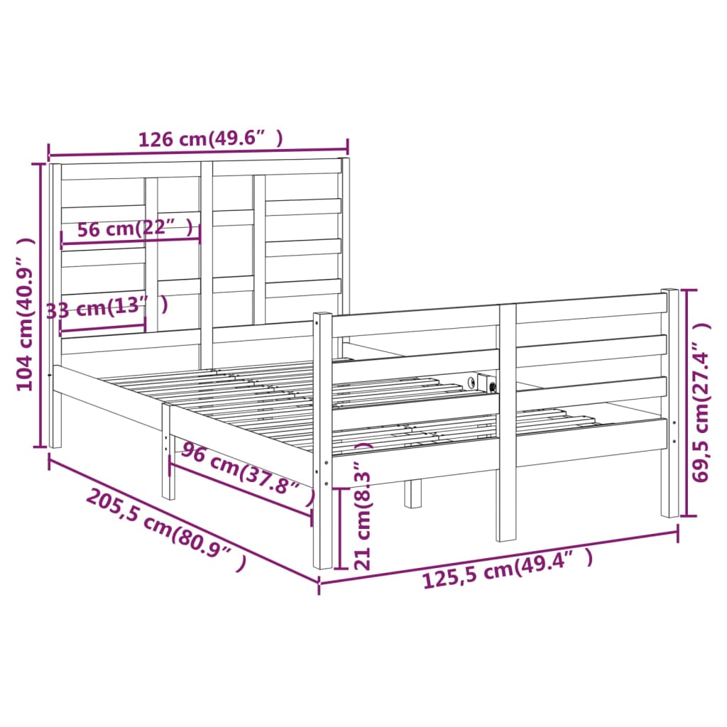 Giroletto in Legno Massello 120x200 cm cod mxl 32155