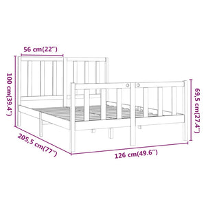 Giroletto in Legno Massello di Pino 120x200 cm cod mxl 54915