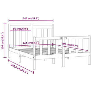 Giroletto in Legno Massello di Pino 140x200 cm cod mxl 54314