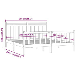 Giroletto Miele in Legno Massello di Pino 200x200 cm cod mxl 53886