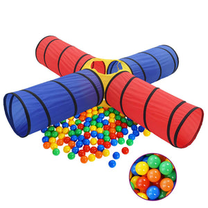 Tunnel da Gioco per Bambini con 250 Palline Multicolorecod mxl 126421