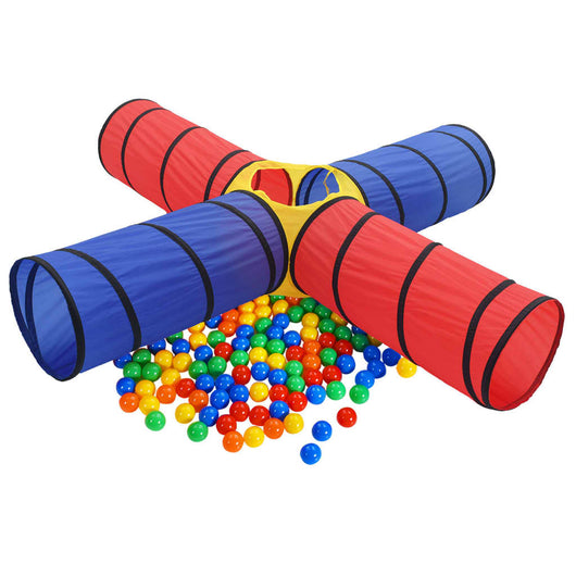 Tunnel da Gioco per Bambini con 250 Palline Multicolore