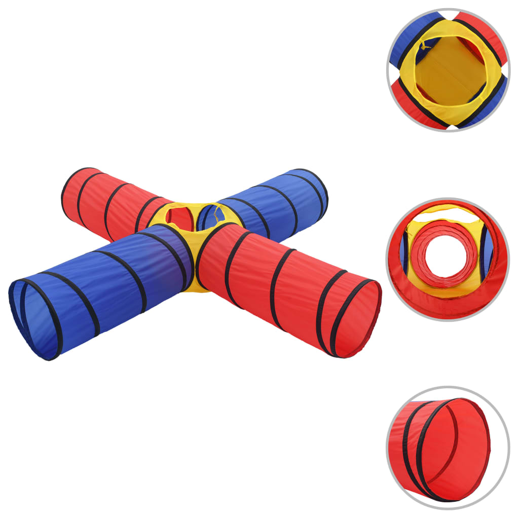 Tunnel da Gioco per Bambini con 250 Palline Multicolore cod mxl 77784