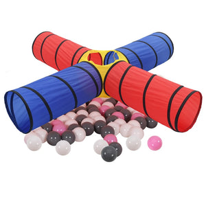 Tunnel da Gioco per Bambini con 250 Palline Multicolore 3107711