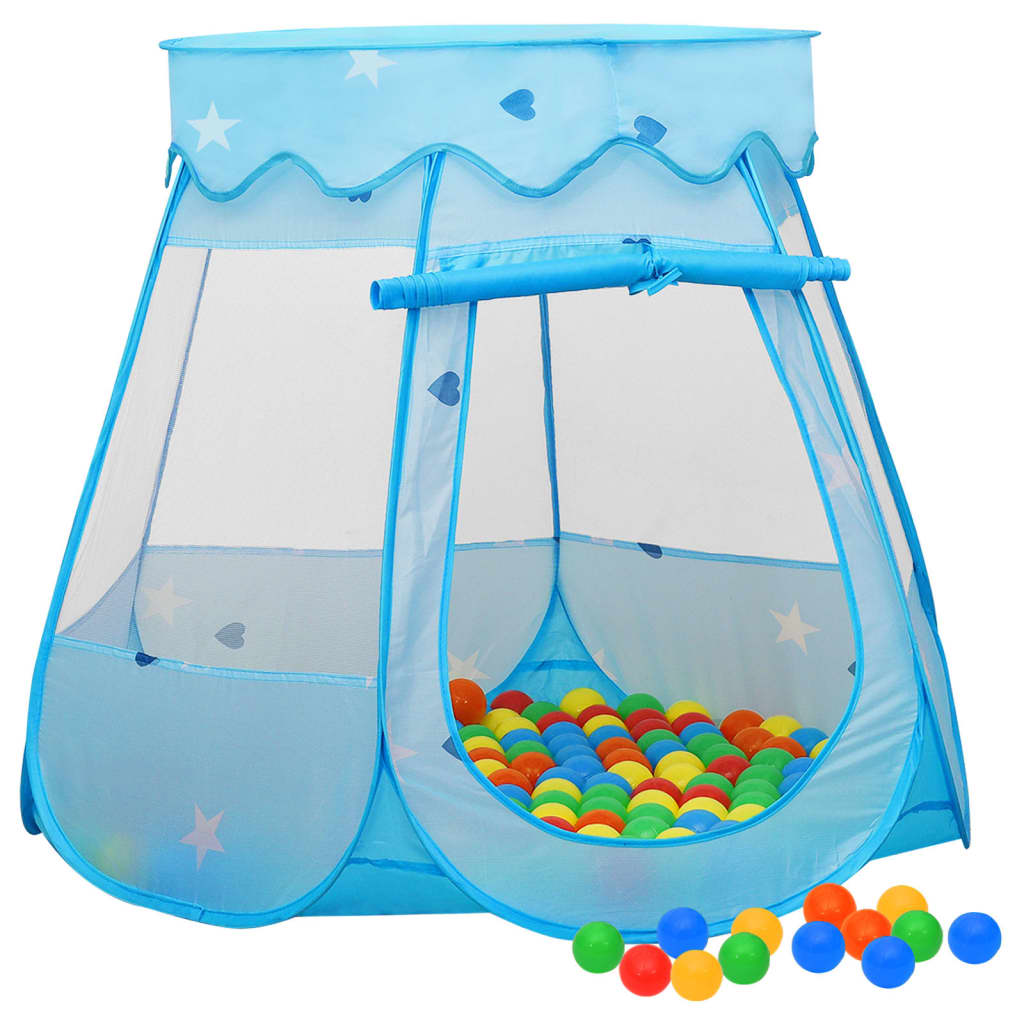 Tendada Gioco per Bambini Blu con 250 Palline 102x102x82 cmcod mxl 126560