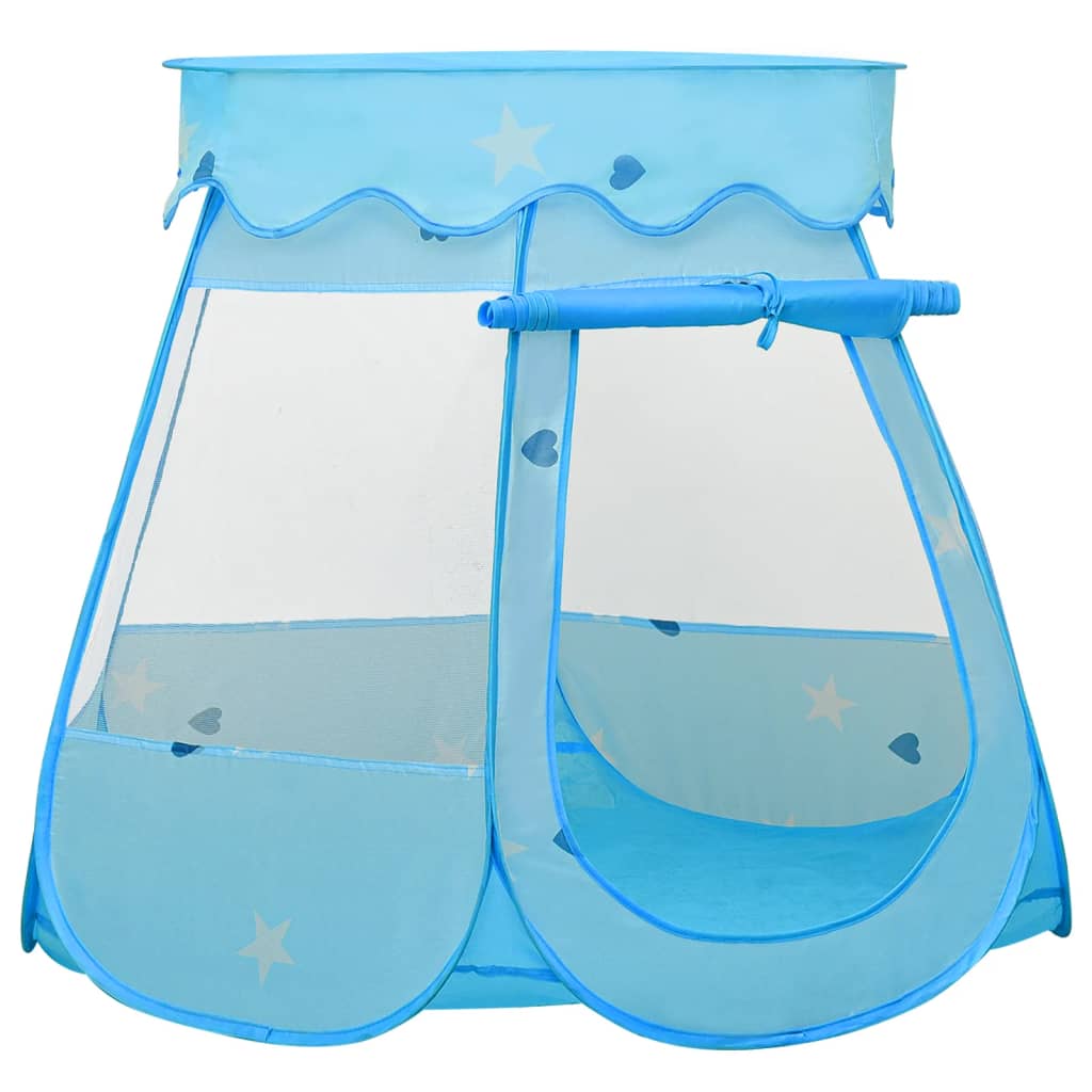 Tenda da Gioco per Bambini Blu con 250 Palline 102x102x82 cm