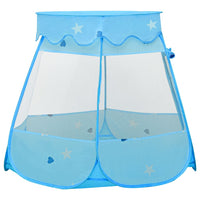 Tendada Gioco per Bambini Blu con 250 Palline 102x102x82 cmcod mxl 126560